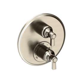 Newport Brass Astor(R): 1/2" Round Thermostatic Trim Plate with Handle