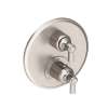 Newport Brass Astor(R): 1/2" Round Thermostatic Trim Plate with Handle