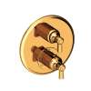Newport Brass Astor(R): 1/2" Round Thermostatic Trim Plate with Handle