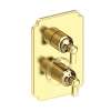 Newport Brass Astor(R): 1/2" Square Thermostatic Trim Plate with Handle