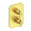 Newport Brass Astor(R): 1/2" Square Thermostatic Trim Plate with Handle