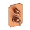 Newport Brass Astor(R): 1/2" Square Thermostatic Trim Plate with Handle