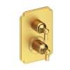 Newport Brass Astor(R): 1/2" Square Thermostatic Trim Plate with Handle