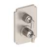 Newport Brass Astor(R): 1/2" Square Thermostatic Trim Plate with Handle