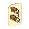 Newport Brass Astor(R): 1/2" Square Thermostatic Trim Plate with Handle