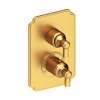 Newport Brass Astor(R): 1/2" Square Thermostatic Trim Plate with Handle