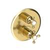 Newport Brass Astor(R): 1/2" Round Thermostatic Trim Plate with Handle