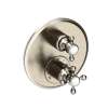 Newport Brass Astor(R): 1/2" Round Thermostatic Trim Plate with Handle