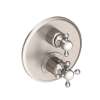 Newport Brass Astor(R): 1/2" Round Thermostatic Trim Plate with Handle
