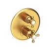 Newport Brass Astor(R): 1/2" Round Thermostatic Trim Plate with Handle