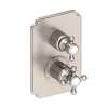 Newport Brass Astor(R): 1/2" Square Thermostatic Trim Plate with Handle