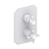 Newport Brass Astor(R): 1/2" Square Thermostatic Trim Plate with Handle
