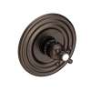 Newport Brass Astor(R): 3/4" Round Thermostatic Trim Plate with Handle