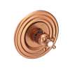 Newport Brass Astor(R): 3/4" Round Thermostatic Trim Plate with Handle