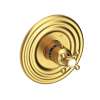 Newport Brass Astor(R): 3/4" Round Thermostatic Trim Plate with Handle