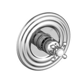 Newport Brass Astor(R): 3/4" Round Thermostatic Trim Plate with Handle