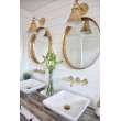 Newport Brass Chesterfield(R): Wall Mount Lavatory Faucet