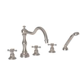 Newport Brass Chesterfield(R): Roman Tub Faucet with Hand Shower