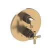 Newport Brass East Linear(R): 1/2" Round Thermostatic Trim Plate with Handle