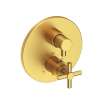 Newport Brass East Linear(R): 1/2" Round Thermostatic Trim Plate with Handle