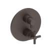 Newport Brass East Linear(R): 1/2" Round Thermostatic Trim Plate with Handle