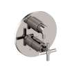 Newport Brass East Linear(R): 1/2" Round Thermostatic Trim Plate with Handle