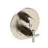 Newport Brass East Linear(R): 1/2" Round Thermostatic Trim Plate with Handle