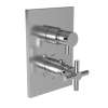 Newport Brass East Linear(R): 1/2" Square Thermostatic Trim Plate with Handle
