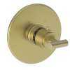 Newport Brass East Linear(R): 3/4" Round Thermostatic Trim Plate with Handle