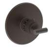 Newport Brass East Linear(R): 3/4" Round Thermostatic Trim Plate with Handle