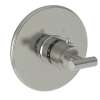 Newport Brass East Linear(R): 3/4" Round Thermostatic Trim Plate with Handle