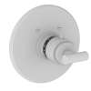 Newport Brass East Linear(R): 3/4" Round Thermostatic Trim Plate with Handle