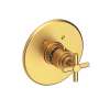 Newport Brass East Linear(R): 3/4" Round Thermostatic Trim Plate with Handle