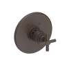 Newport Brass East Linear(R): 3/4" Round Thermostatic Trim Plate with Handle
