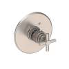 Newport Brass East Linear(R): 3/4" Round Thermostatic Trim Plate with Handle