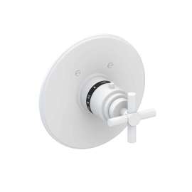 Newport Brass East Linear(R): 3/4" Round Thermostatic Trim Plate with Handle