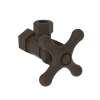 Newport Brass Brasstech: Angle Valve, 1/2" Compression