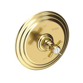 Newport Brass Chesterfield(R): Balanced Pressure Shower Trim Plate with Handle. Less showerhead, arm and flange.