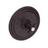 Newport Brass Chesterfield(R): Balanced Pressure Shower Trim Plate with Handle. Less showerhead, arm and flange.