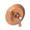 Newport Brass Chesterfield(R): Balanced Pressure Shower Trim Plate with Handle. Less showerhead, arm and flange.