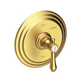 Newport Brass Chesterfield(R): Balanced Pressure Shower Trim Plate with Handle. Less showerhead, arm and flange.