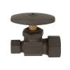 Newport Brass Brasstech: Straight Valve, 1/2" Compression