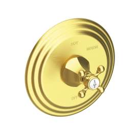 Newport Brass Metropole(R): Balanced Pressure Shower Trim Plate with Handle. Less showerhead, arm and flange.