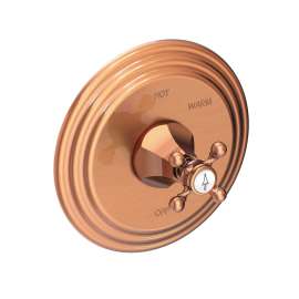 Newport Brass Metropole(R): Balanced Pressure Shower Trim Plate with Handle. Less showerhead, arm and flange.