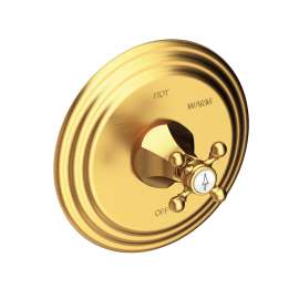 Newport Brass Metropole(R): Balanced Pressure Shower Trim Plate with Handle. Less showerhead, arm and flange.