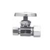 Newport Brass Brasstech: Straight Valve, 1/2" Compression