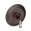 Newport Brass Metropole(R): Balanced Pressure Shower Trim Plate with Handle. Less showerhead, arm and flange.