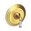 Newport Brass Metropole(R): Balanced Pressure Shower Trim Plate with Handle. Less showerhead, arm and flange.