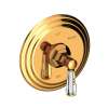 Newport Brass Metropole(R): Balanced Pressure Shower Trim Plate with Handle. Less showerhead, arm and flange.