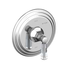 Newport Brass Metropole(R): Balanced Pressure Shower Trim Plate with Handle. Less showerhead, arm and flange.